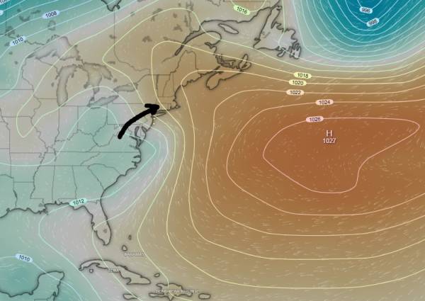 early next week pressure